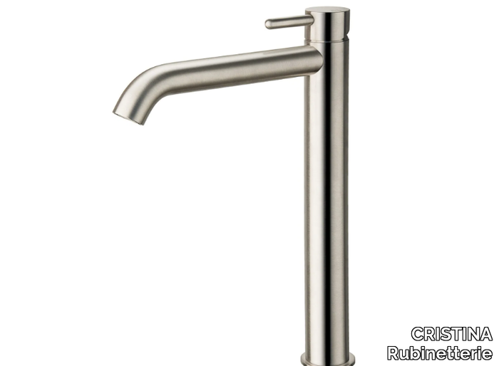 IX CRIIX222 - High countertop single handle washbasin mixer _ CRISTINA Rubinetterie