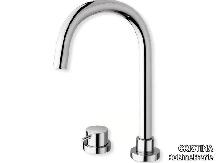 TRICOLORE VERDE CRITV224 - Single handle washbasin mixer _ CRISTINA Rubinetterie