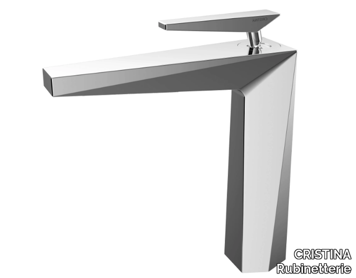 FRACTAL CRIFT227/CRIFT927 - Countertop single handle washbasin mixer _ CRISTINA Rubinetterie