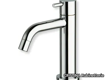 TRICOLORE VERDE CRITV240 - Countertop single handle washbasin mixer without waste _ CRISTINA Rubinetterie