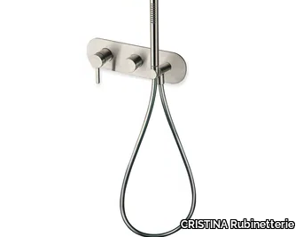 UNIX CRIUX602 - Shower mixer with hand shower _ CRISTINA Rubinetterie