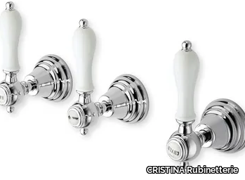 CANOVA ELITE CRICL115 - 3 hole wall-mounted bathtub mixer with diverter _ CRISTINA Rubinetterie