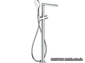 DELTA CRIDE189 - Floor standing bathtub mixer with hand shower _ CRISTINA Rubinetterie