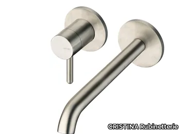 IX CRIIX259 - Wall-mounted single handle washbasin mixer _ CRISTINA Rubinetterie