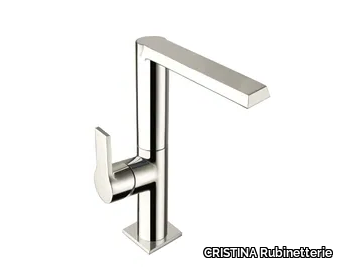 OMEGA CRIOG228 - Single handle washbasin mixer with adjustable spout _ CRISTINA Rubinetterie