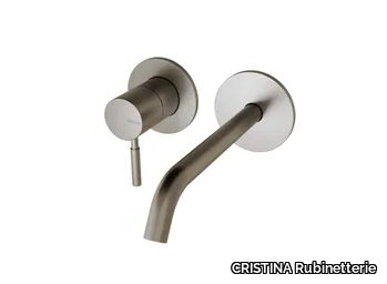 PIX CRIPX257 - Wall-mounted single handle washbasin mixer _ CRISTINA Rubinetterie