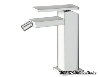 TABULA CRITA320 - Single handle bidet mixer with swivel spout _ CRISTINA Rubinetterie