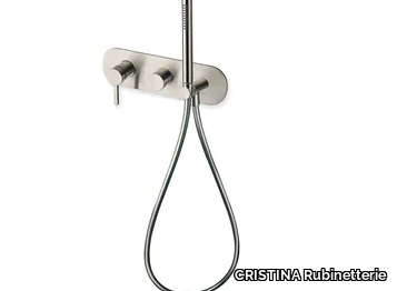 UNIX CRIUX603 - Shower mixer with hand shower _ CRISTINA Rubinetterie