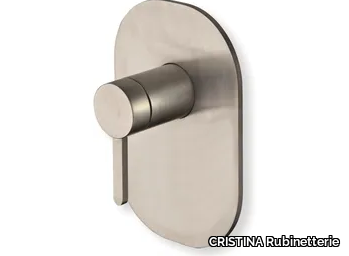 UNIX CRIUX686 - Single handle shower mixer with plate _ CRISTINA Rubinetterie