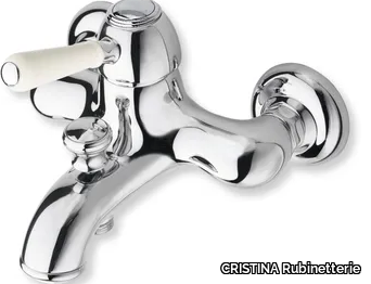 ART ELITE CRIAE107 - Wall-mounted single handle bathtub mixer with diverter _ CRISTINA Rubinetterie