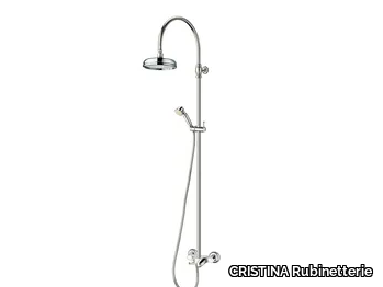 ART ELITE CRIAE409 - Wall-mounted shower panel with hand shower _ CRISTINA Rubinetterie