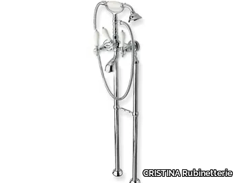 CANOVA ELITE CRICL102 - Floor standing bathtub mixer with hand shower _ CRISTINA Rubinetterie