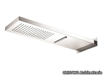 CRIPD384 - Wall-mounted 2-spray overhead shower _ CRISTINA Rubinetterie