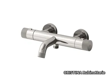 EAST SIDE CRIES157 - Wall-mounted bathtub mixer with individual rosettes _ CRISTINA Rubinetterie