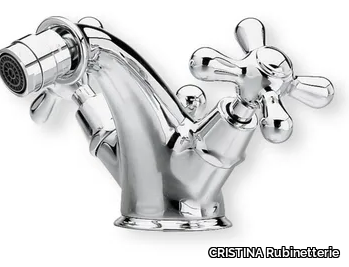 IMPERO CRIIM311 - 1 hole bidet mixer with individual rosettes _ CRISTINA Rubinetterie