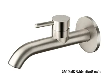 IX CRIIX242 - Wall-mounted single handle washbasin mixer _ CRISTINA Rubinetterie