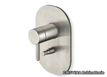 IX CRIIX689 - Shower mixer with diverter with plate _ CRISTINA Rubinetterie