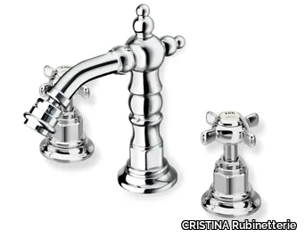 LONDRA CRILD307 - Bidet mixer with swivel spout _ CRISTINA Rubinetterie