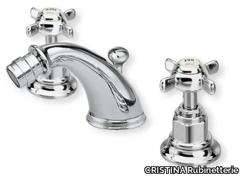 LONDRA CRILD331 - Countertop bidet mixer with swivel spout _ CRISTINA Rubinetterie