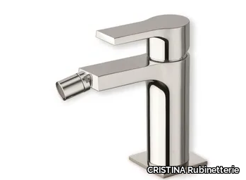 OMEGA CRIOG370 - Countertop single handle bidet mixer without waste _ CRISTINA Rubinetterie