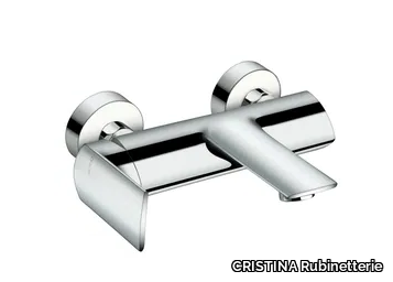 PROFILO CRIPF107 - Wall-mounted single handle bathtub mixer _ CRISTINA Rubinetterie