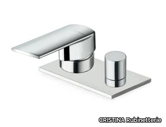 PROFILO CRIPF129 - Deck mounted single handle bathtub tap with diverter _ CRISTINA Rubinetterie