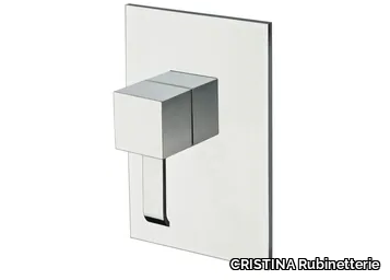 QUADRI CRIQM656 - Single handle shower mixer with plate _ CRISTINA Rubinetterie