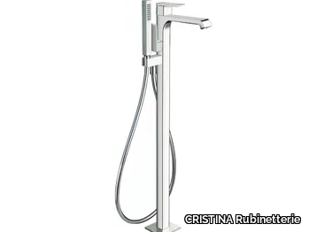 QUADRI S CRIQS189 - Floor standing single handle bathtub mixer _ CRISTINA Rubinetterie