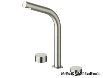 SX CRISX207 - 3 hole High countertop washbasin mixer _ CRISTINA Rubinetterie