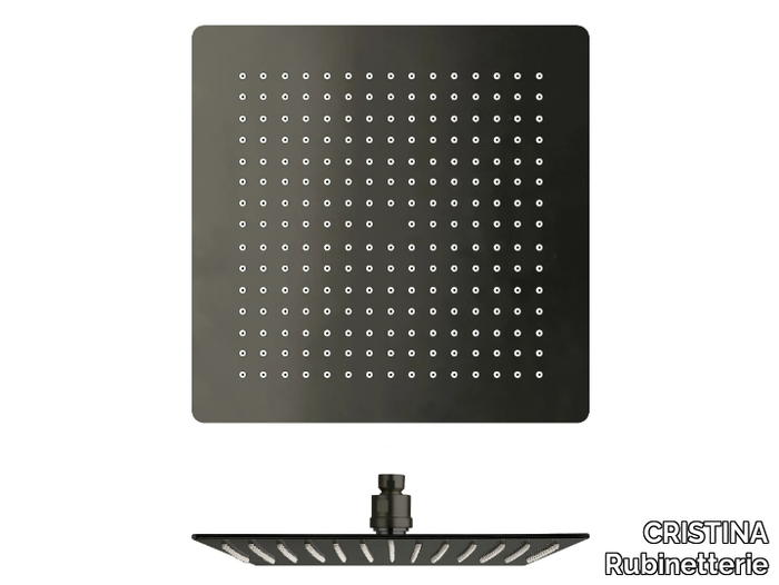 SANDWICH SPECIAL CRIPD963 - Ceiling mounted square overhead shower with anti-lime system _ CRISTINA Rubinetterie