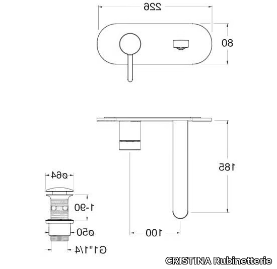 UNI-X-Wall-mounted-washbasin-mixer-CRISTINA-Rubinetterie-244302-dimba670337.jpg