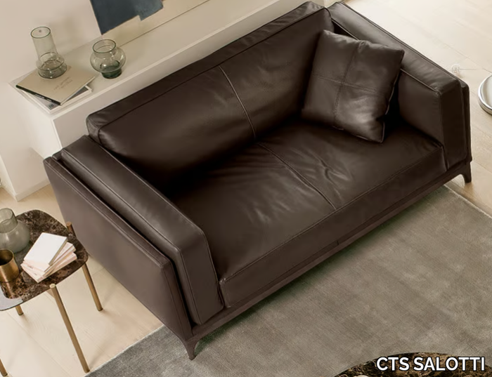 TIME - 2 seater leather sofa _ CTS SALOTTI