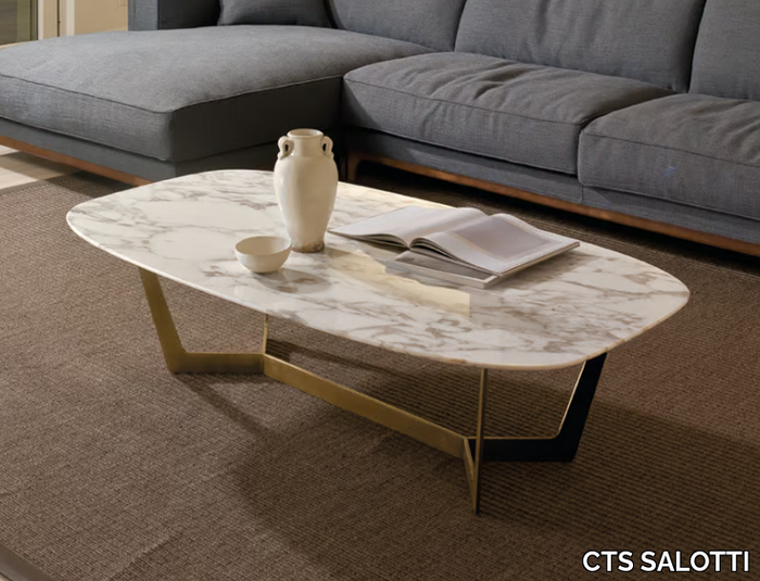 CHARME - Marble coffee table for living room _ CTS SALOTTI