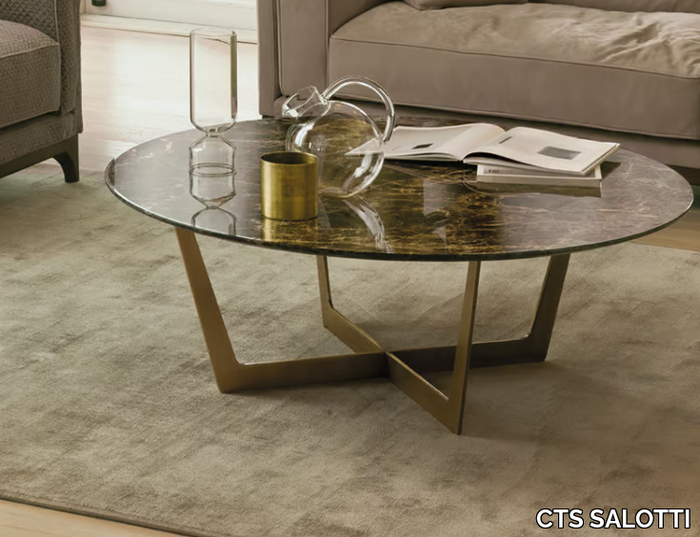 CHARME - Marble coffee table for living room _ CTS SALOTTI