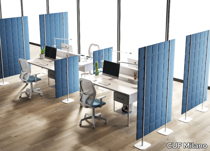 TETRIX - Sound absorbing freestanding office screen _ CUF Milano