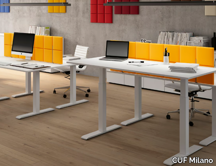 TETRIX - Sound absorbing fabric desktop partition _ CUF Milano