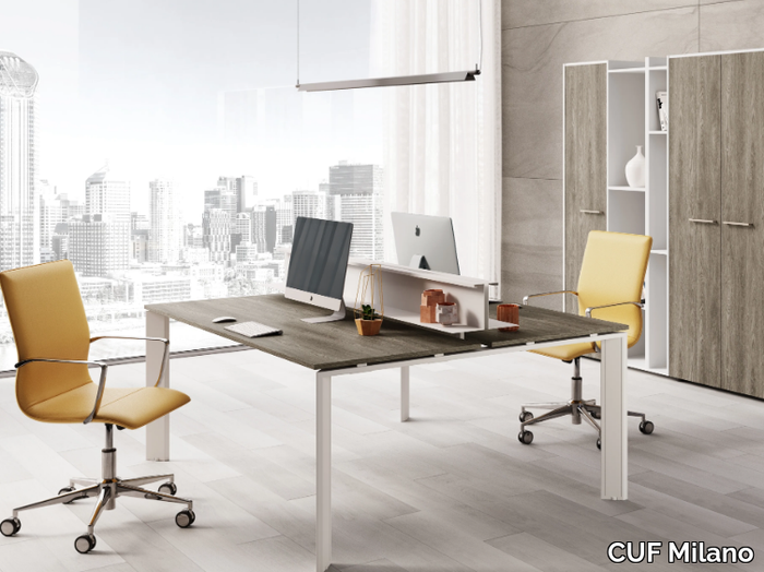 BRAMANTE - Rectangular workstation desk _ CUF Milano