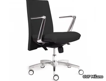 GIOCONDA - Office chair with 5-Spoke base with armrests _ CUF Milano