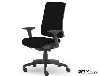 ORIA - Swivel height-adjustable office chair with 5-Spoke base _ CUF Milano