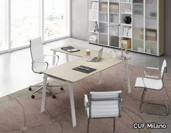 DELTA - L-shaped office desk _ CUF Milano