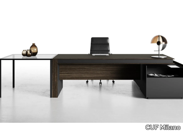 VITTORIA - Laminate executive desk _ CUF Milano