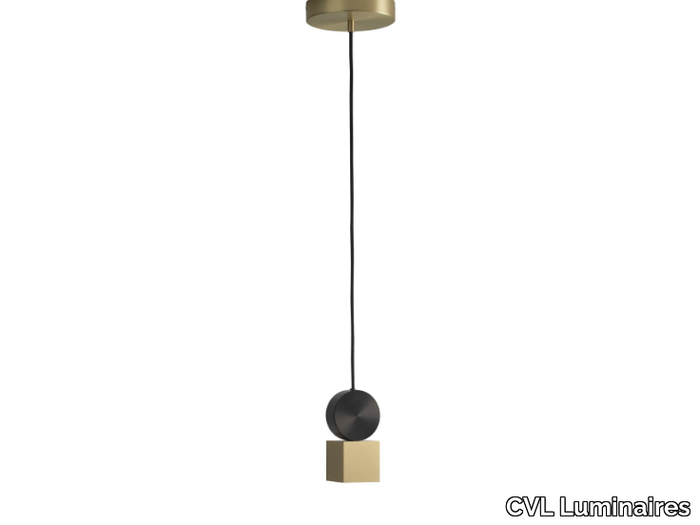 CALÉ(E) V1 - LED brass pendant lamp _ CVL Luminaires