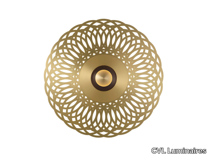ATMOS LACE - LED brass wall light _ CVL Luminaires