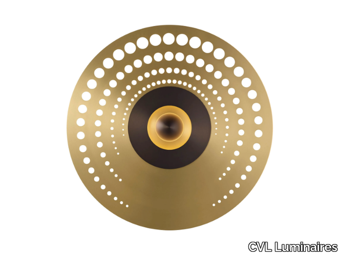 ATMOS POP - LED brass wall light _ CVL Luminaires