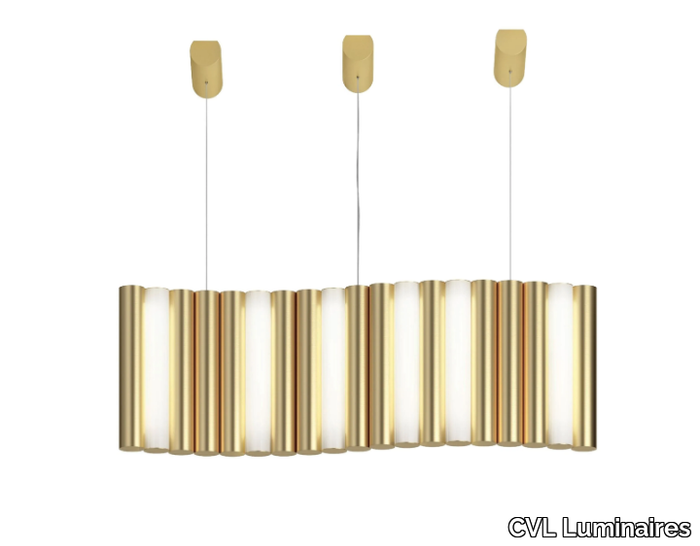 GAMMA L19 - LED brass pendant lamp _ CVL Luminaires