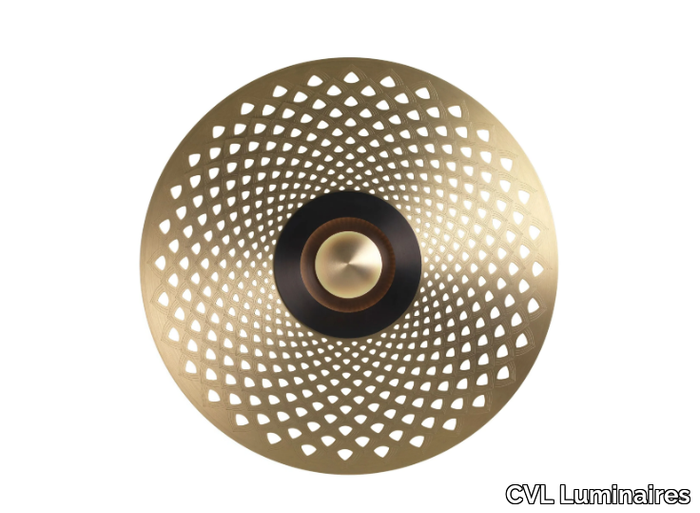 EARTH MANDALA - LED brass wall light _ CVL Luminaires