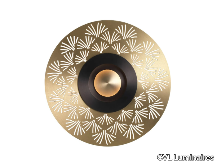 EARTH PALM - LED brass wall light _ CVL Luminaires