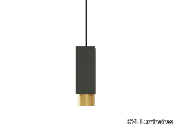 EXTRA V2 - LED brass pendant lamp _ CVL Luminaires