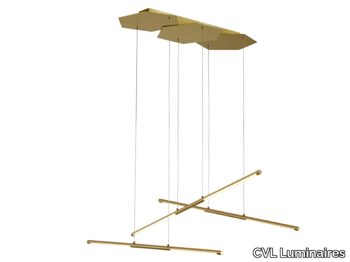 LINK - LED brass pendant lamp _ CVL Luminaires