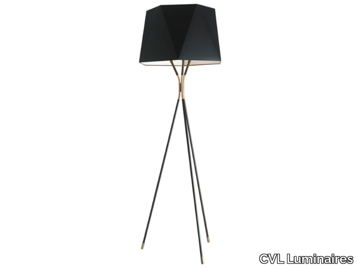 SOLITAIRE - Brass floor lamp _ CVL Luminaires